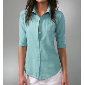 Elizabeth and James zipper back shirt